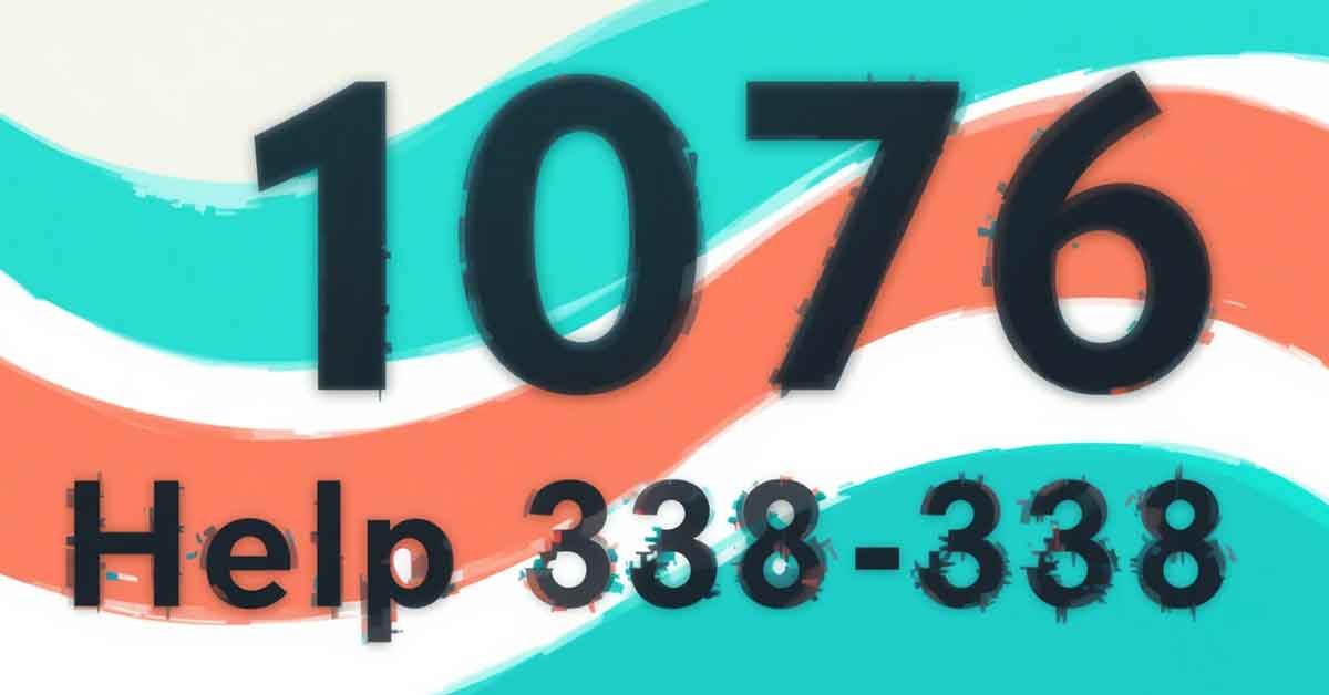 1076 Helpline Number